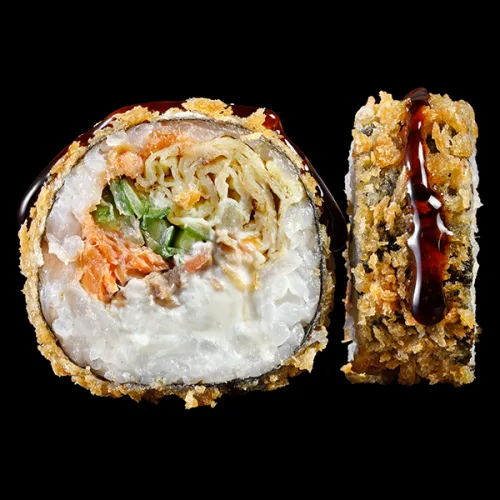 Гарячий з лососем і тамаго