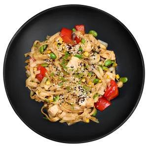 Локшина пшенична з куркою