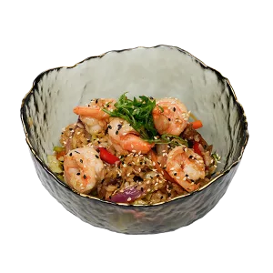 Тяхан з креветками