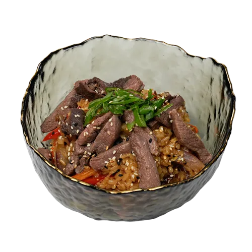 Тяхан з телятиною