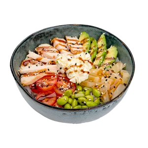 Poke with Chicken